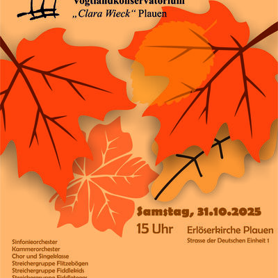 Herbstkonzert Plakat 2026