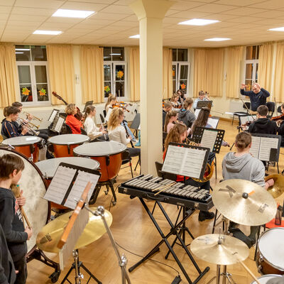 Bild vergrößern: Orchester des Vogtlandkonservatoriums